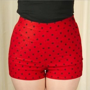 Steady High Waist Retro Shorts
